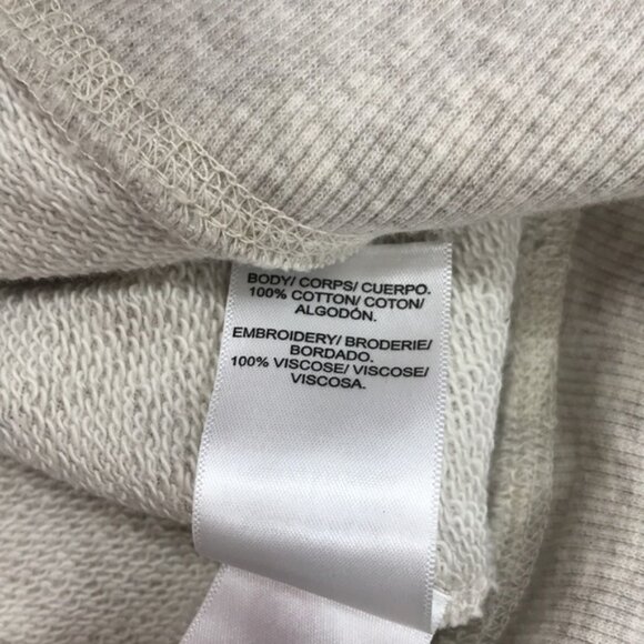 Lucky Brand Allover Embroidered Sweatshir - Picture 6 of 7